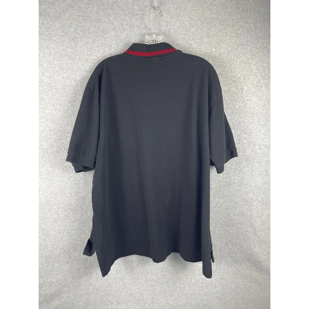 Polo Ralph Lauren Polo Shirt‎ Men's Size 2X Big & Tall Black Pocket Crest Short
